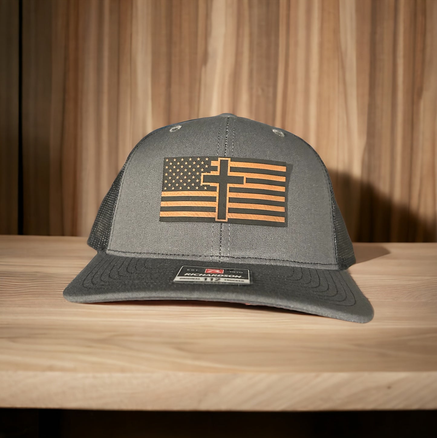 American Flag Cross Richardson Hat