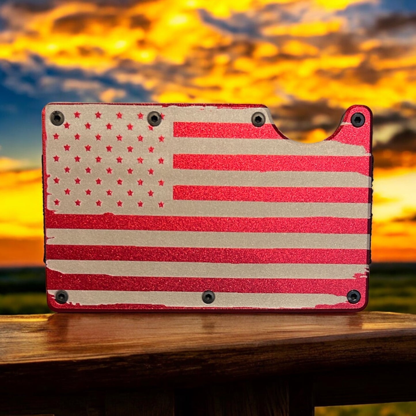 American Flag RFID Wallet