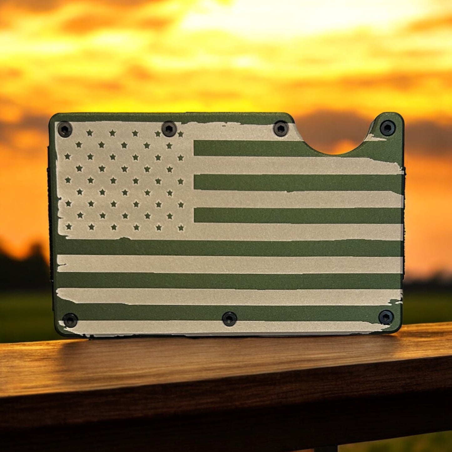 American Flag RFID Wallet