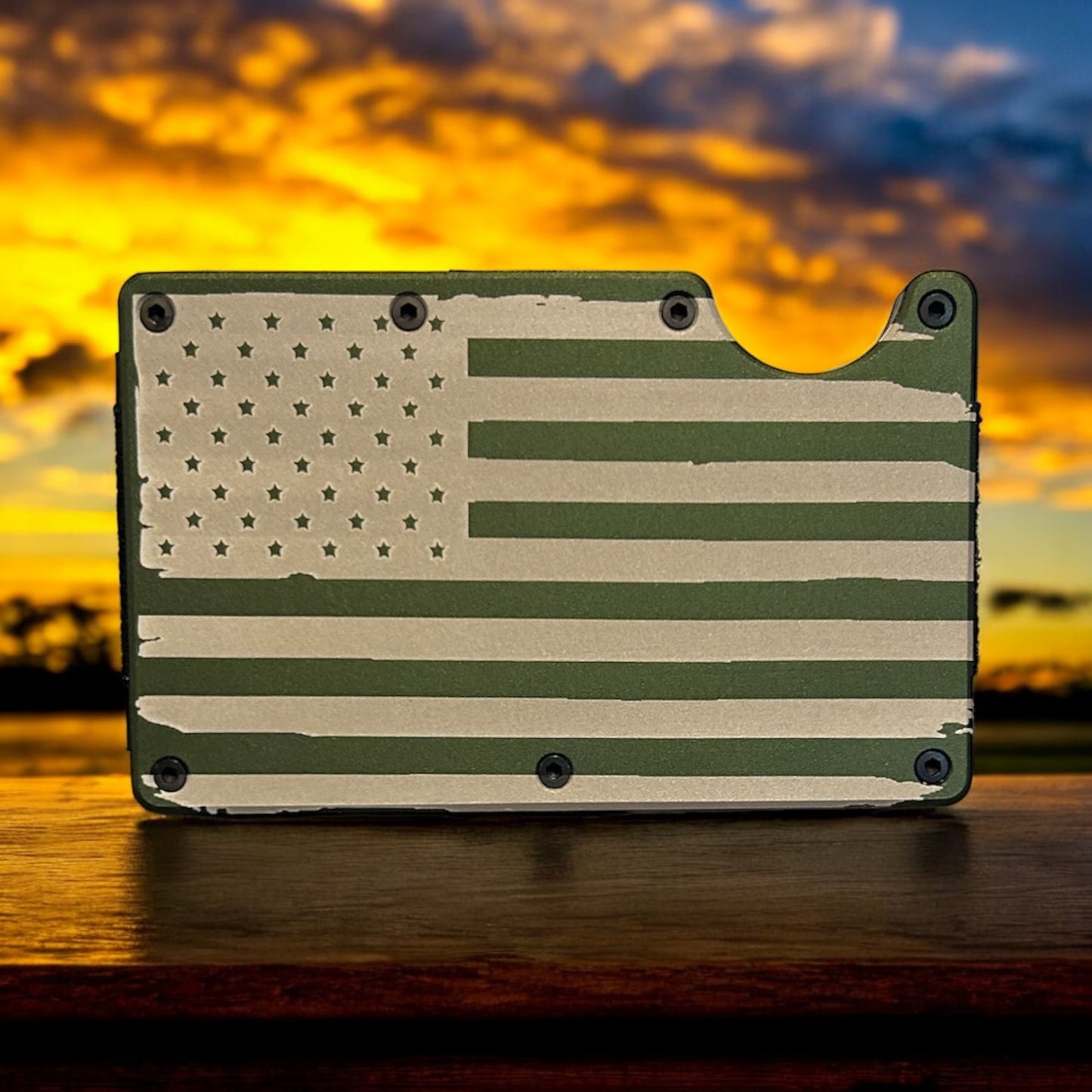 American Flag RFID Wallet